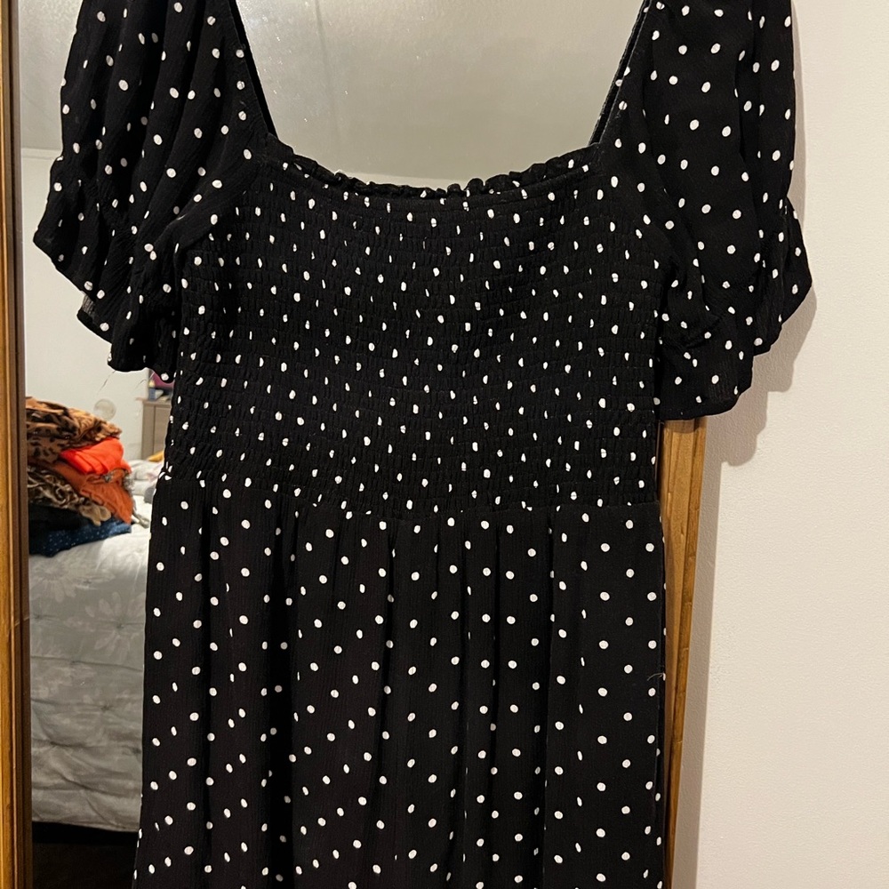 Mi Ami Polka Dot Short Romper